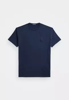 Базовая футболка CLASSIC FIT BIG PONY JERSEY T-SHIRT Ralph Lauren, темно-синий