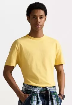 Базовая футболка CLASSIC FIT JERSEY CREWNECK T-SHIRT Polo Ralph Lauren, розовый