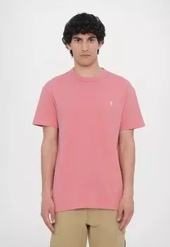 Базовая футболка CLASSIC FIT JERSEY CREWNECK T-SHIRT Polo Ralph Lauren, красный