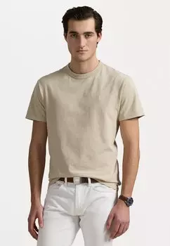 Базовая футболка CLASSIC FIT JERSEY CREWNECK T-SHIRT Polo Ralph Lauren, серый