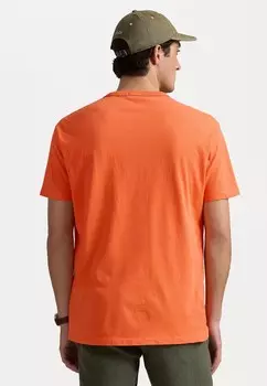 Базовая футболка CLASSIC FIT JERSEY CREWNECK T-SHIRT Polo Ralph Lauren, оранжевый
