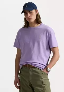 Базовая футболка CLASSIC FIT JERSEY CREWNECK T-SHIRT Polo Ralph Lauren, сиреневый