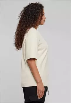 Базовая футболка Classy Urban Classics, кремовый