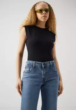 Базовая футболка Clean Crew Abercrombie & Fitch, черный