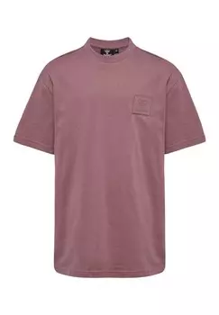 Базовая футболка CLEAN Hummel, лиловый