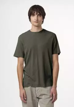 Базовая футболка CLIVE NN.07, темно-зеленый