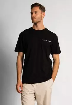 Базовая футболка CLSC LINEAR CHEST Tommy Jeans, черный
