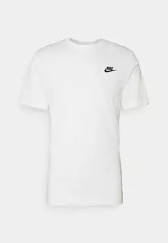 Базовая футболка Club Tee Nike, парус/черная