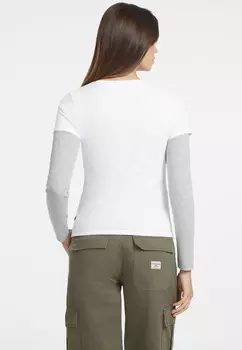 Базовая футболка CN SLIM AMERICA TEE Guess Jeans, белый