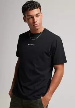 Базовая футболка CODE SURPLUS LOGO Superdry, цвет black