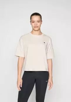 Базовая футболка COLETTE BOXY Guess, кремовый