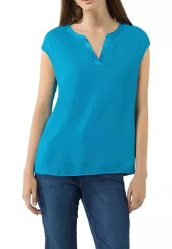 Базовая футболка comma, бирюзовый