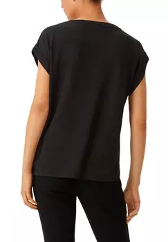 Базовая футболка comma casual identity, черный