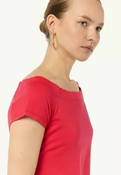 Базовая футболка comma, коралл