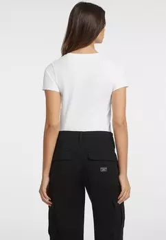 Базовая футболка CON A V AMERICAN TRADITION Guess Jeans, белый