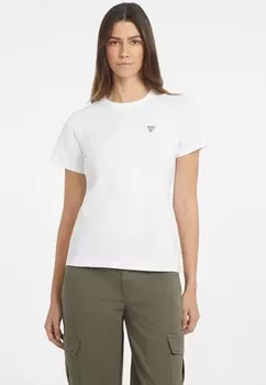 Базовая футболка CON LOGO Guess Jeans, белый