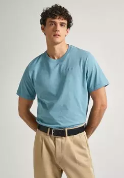 Базовая футболка Connor Pepe Jeans, голубой