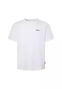 Базовая футболка CONTRAST CONNOR Pepe Jeans, белый
