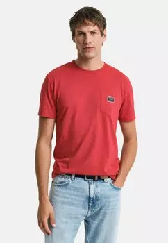 Базовая футболка CONTRAST GANT, красный