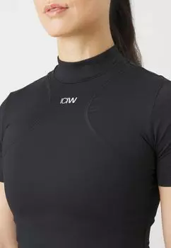 Базовая футболка CONTRAST ICANIWILL, черный