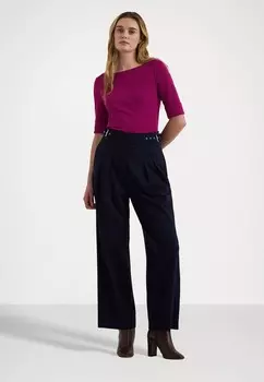 Базовая футболка COTTON BOATNECK TOP Ralph Lauren, розовый