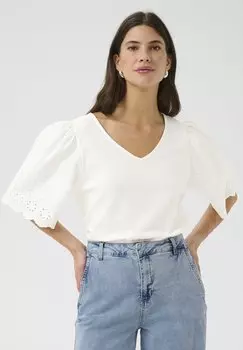 Базовая футболка CRDAYE Cream, белый