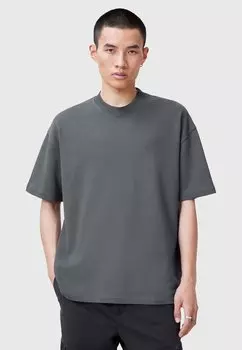 Базовая футболка CREW AllSaints, светло-голубой