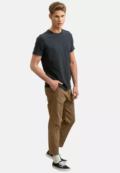 Базовая футболка CREW NECK REGULAR FIT KAFT, металлик черный