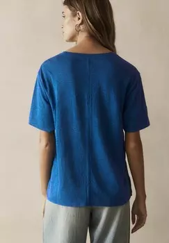 Базовая футболка CREW NECK SHORT SLEEVE Next, синий