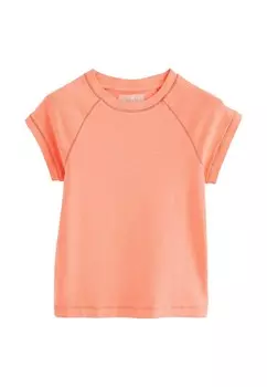 Базовая футболка CREW NECK SHORT SLEEVE RAGLAN REGULAR FIT Next, оранжевый
