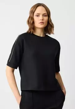 Базовая футболка CREW NECK STRAIGHT CUT SHORT SLEEVE Jimmy Key, черный