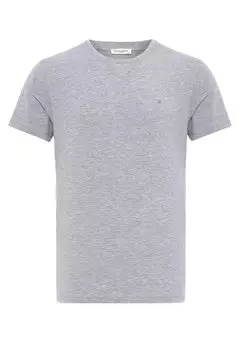 Базовая футболка Crewneck anou anou, пестрый серый