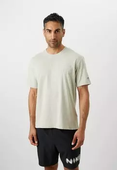 Базовая футболка CREWNECK Champion, бежевый