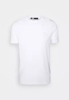 Базовая футболка CREWNECK KARL LAGERFELD, белый