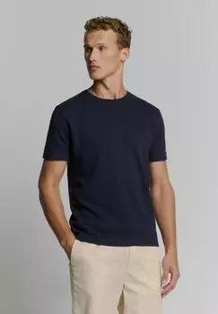 Базовая футболка CREWNECK NO EXCESS, темно-синий