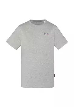 Базовая футболка CREWNECK Schott, серый