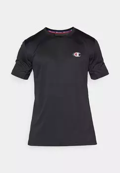 Базовая футболка CREWNECK TRAIN SMALL LOGO Champion, черный