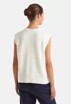 Базовая футболка CREWNECK United Colors of Benetton, белый