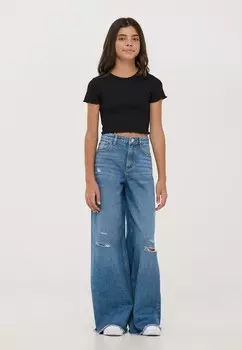 Базовая футболка CROP A COSTINE Terranova, черный