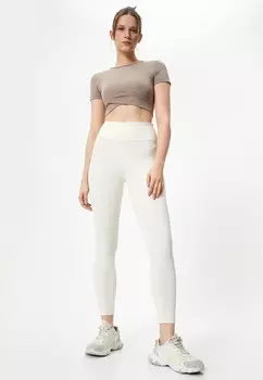 Базовая футболка CROP Koton, коричневый