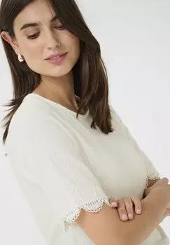 Базовая футболка CUREYKA Culture, кремовый