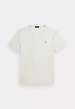 Базовая футболка CUSTOM SLIM FIT SOFT COTTON T-SHIRT Polo Ralph Lauren, кремовый