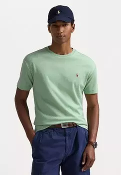 Базовая футболка CUSTOM SLIM FIT SOFT COTTON T-SHIRT Polo Ralph Lauren, серый