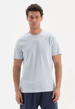 Базовая футболка DAGI, светло-синий