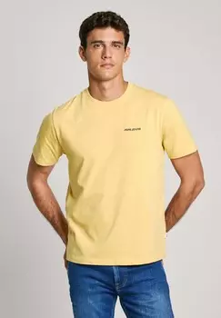 Базовая футболка DAMIAN TEE Pepe Jeans, желтый