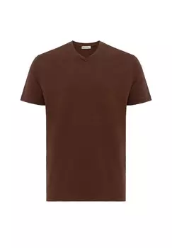 Базовая футболка dandalo, коричневый