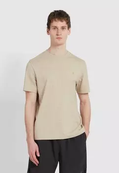 Базовая футболка DANNY Farah, бежевый