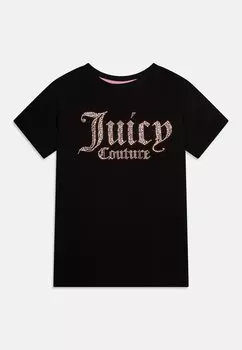 Базовая футболка DIAMANTE TEE Juicy Couture, черный