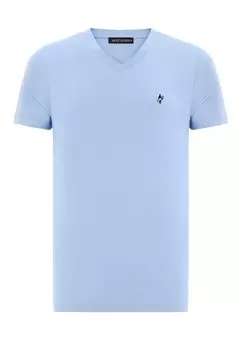 Базовая футболка DIGGORY Jacey Quinn, цвет Mottled Light Blue