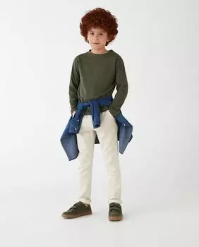 Базовая футболка для мальчика с длинными рукавами El Corte Ingls